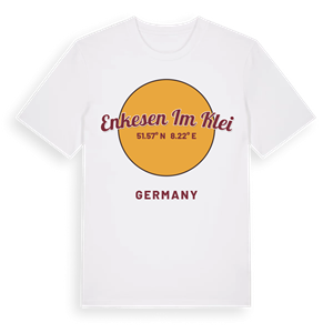 Enkesen im Klei cirkel t-shirt – ekologisk bomull t-shirt från Pinshirt
