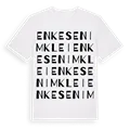Enkesen im Klei ordlek t-shirt