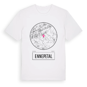 Ennepetal t-shirt – ekologisk bomull t-shirt från Pinshirt