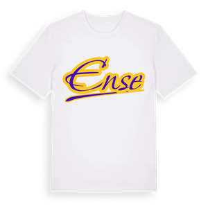 Ense baseball t-shirt – ekologisk bomull t-shirt från Pinshirt