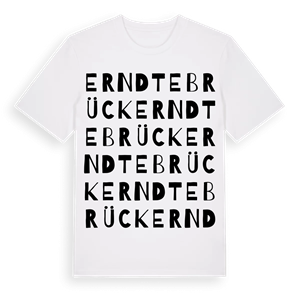 Erndtebrück ordlek t-shirt – ekologisk bomull t-shirt från Pinshirt