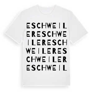 Eschweiler ordlek t-shirt – ekologisk bomull t-shirt från Pinshirt