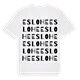 Eslohe ordlek t-shirt