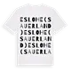 Eslohe (Sauerland) ordlek t-shirt