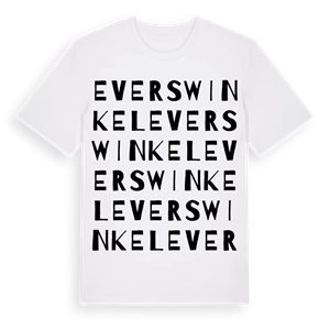 Everswinkel ordlek t-shirt – ekologisk bomull t-shirt från Pinshirt