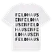 Feldhausen ordlek t-shirt