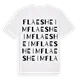 Flaesheim ordlek t-shirt