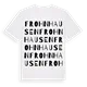 Frohnhausen ordlek t-shirt