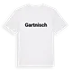 Gartnisch fetstil t-shirt