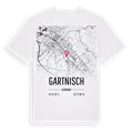 Gartnisch karta t-shirt