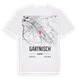 Gartnisch karta t-shirt