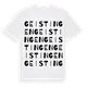 Geistingen ordlek t-shirt