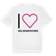Jag älskar Gelsenkirchen t-shirt stort tryck