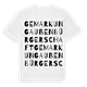Gemarkung Außenbürgerschaft ordlek t-shirt