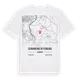 Gemarkung Beyenburg karta t-shirt