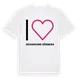 Jag älskar Gemarkung Dönberg t-shirt stort tryck