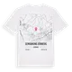 Gemarkung Dönberg karta t-shirt