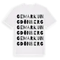 Gemarkung Dönberg ordlek t-shirt