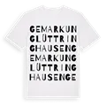 Gemarkung Lüttringhausen ordlek t-shirt