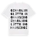Gemarkung Lüttringhausen ordlek t-shirt