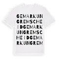 Gemarkung Remscheid ordlek t-shirt