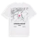 Gemarkung Ronsdorf karta t-shirt
