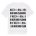 Gemarkung Ronsdorf ordlek t-shirt