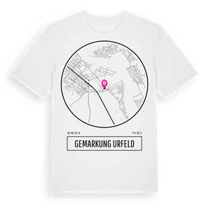 Gemarkung Urfeld t-shirt – ekologisk bomull t-shirt från Pinshirt