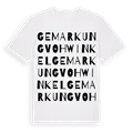 Gemarkung Vohwinkel ordlek t-shirt