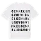 Gemarkung Vohwinkel ordlek t-shirt