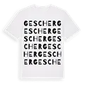 Gescher ordlek t-shirt
