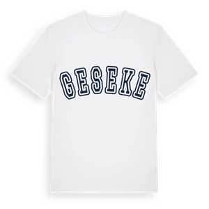 Geseke college t-shirt – ekologisk bomull t-shirt från Pinshirt