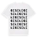 Geseke ordlek t-shirt