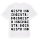Gestringen ordlek t-shirt