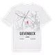 Gievenbeck karta t-shirt