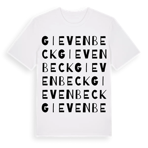 Gievenbeck ordlek t-shirt – ekologisk bomull t-shirt från Pinshirt