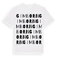 Gimborn ordlek t-shirt