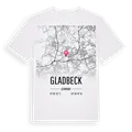 Gladbeck karta t-shirt