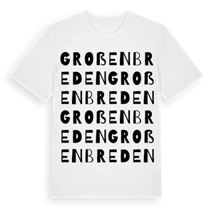 Großenbreden ordlek t-shirt – ekologisk bomull t-shirt från Pinshirt