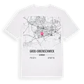 Groß-Erkenschwick karta t-shirt