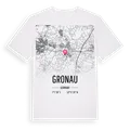 Gronau karta t-shirt