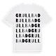 Grullbad ordlek t-shirt