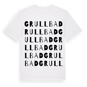 Grullbad ordlek t-shirt – ekologisk bomull t-shirt från Pinshirt