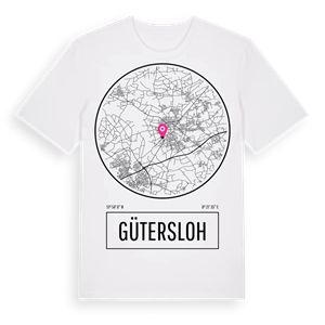 Gütersloh t-shirt – ekologisk bomull t-shirt från Pinshirt