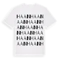 Haan ordlek t-shirt