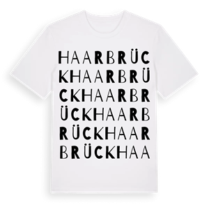 Haarbrück ordlek t-shirt – ekologisk bomull t-shirt från Pinshirt