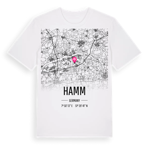 Hamm karta t-shirt – ekologisk bomull t-shirt från Pinshirt
