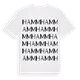 Hamm ordlek t-shirt