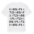 Hansaplatz ordlek t-shirt