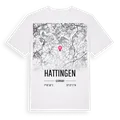 Hattingen karta t-shirt